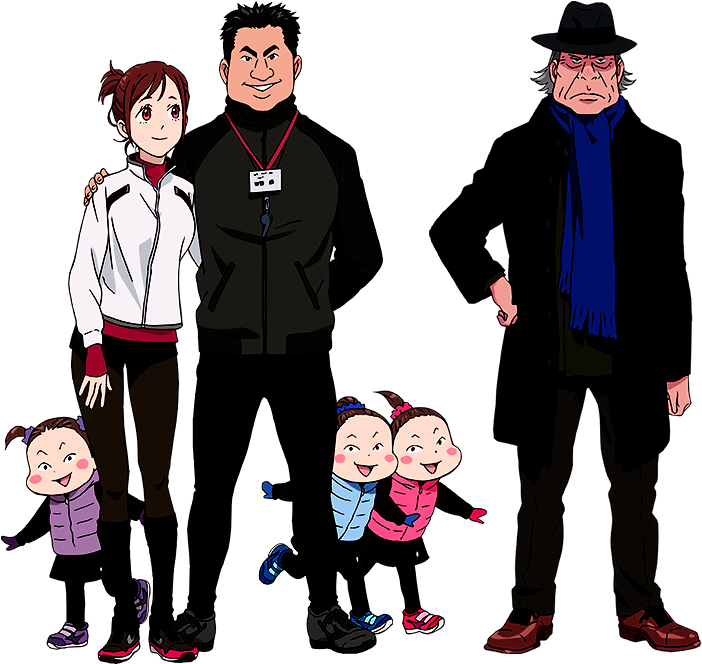 On Ice Sarapyon - Yuri On Ice Yuko (707x670), Png Download