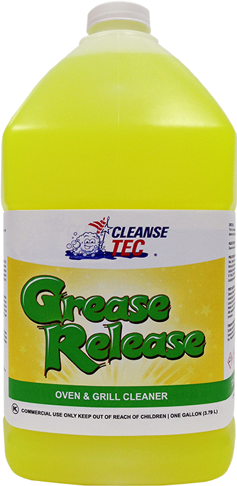 Grease Release - Plastic Bottle (422x786), Png Download