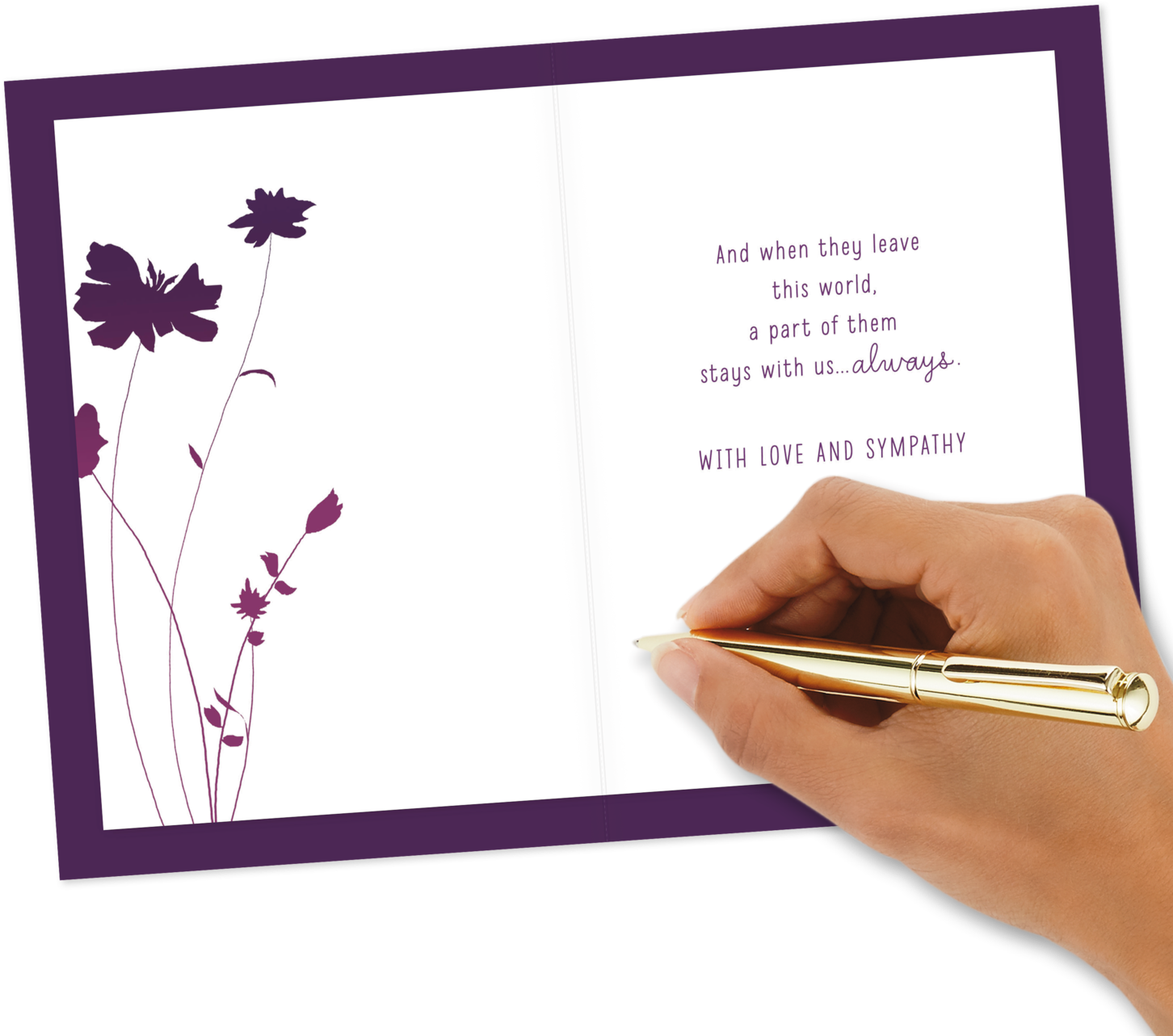 Butterfly Silhouette Sympathy Card - Valentine Day Card To Boyfriend (1470x1470), Png Download