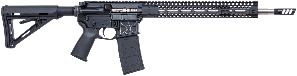 F 1 Firearms Fdr 15 3g Patriot Flag And Star Forged - Midwest Industries Combat Sights (1280x330), Png Download