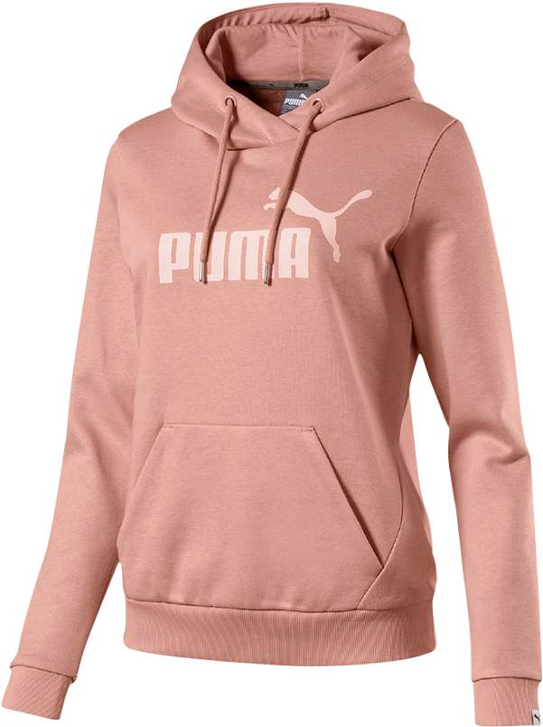Puma Clothing Ess No - Pink Puma Hoodie Womens (1280x853), Png Download