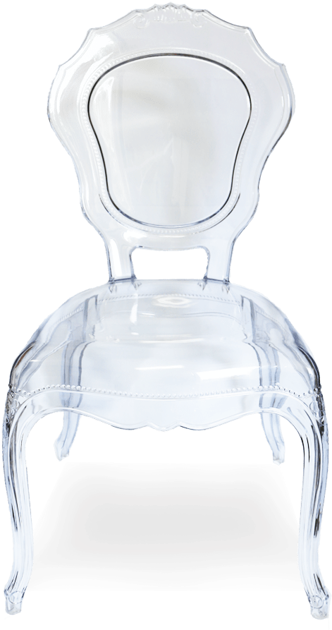 Luxe Seat Rentals Belle Chair Front View - Chair (1024x1024), Png Download