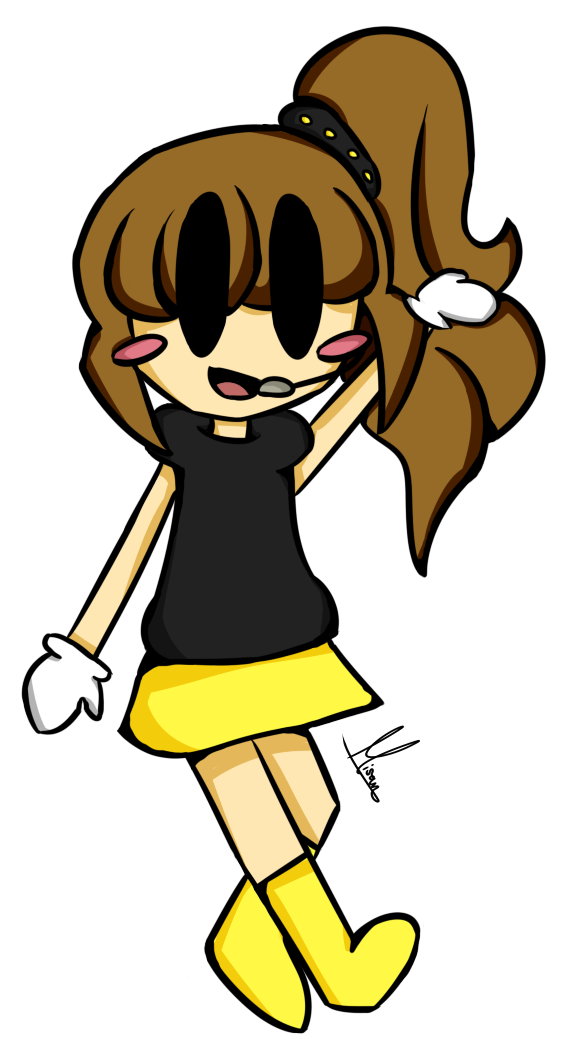 The Pop Rhythmheaven - Cartoon (700x1100), Png Download