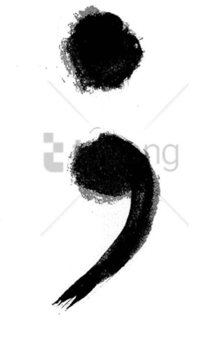 Free Png Semlon Tattoo Png Image With Transparent Background - Semicolons Suicide (480x805), Png Download