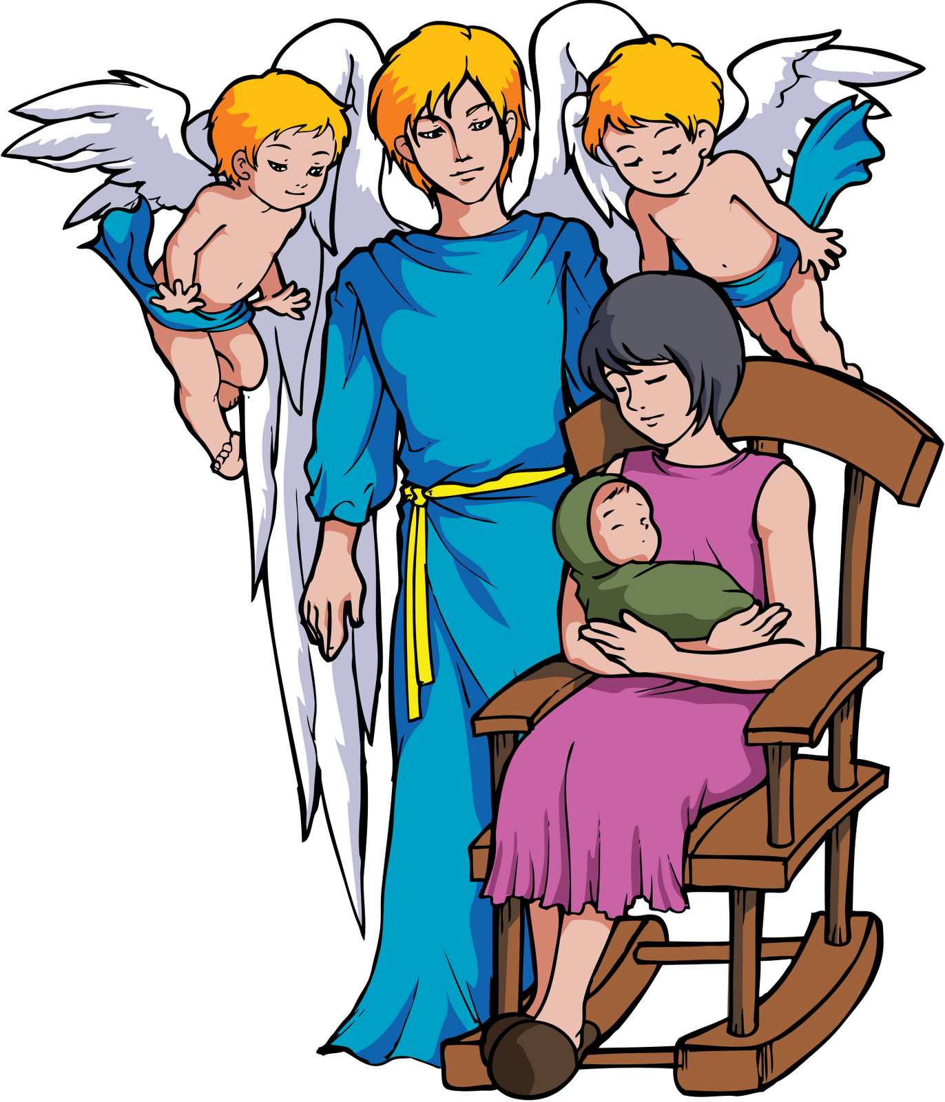 Religious Mother S Day Clip Art - Clip Art (1372x1600), Png Download