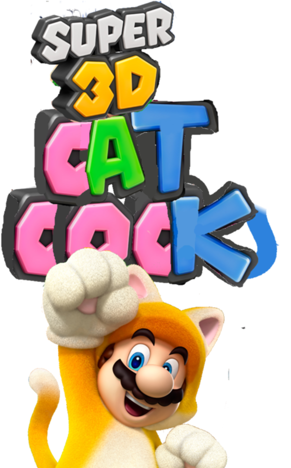 Super 3d Cat Cock (600x936), Png Download