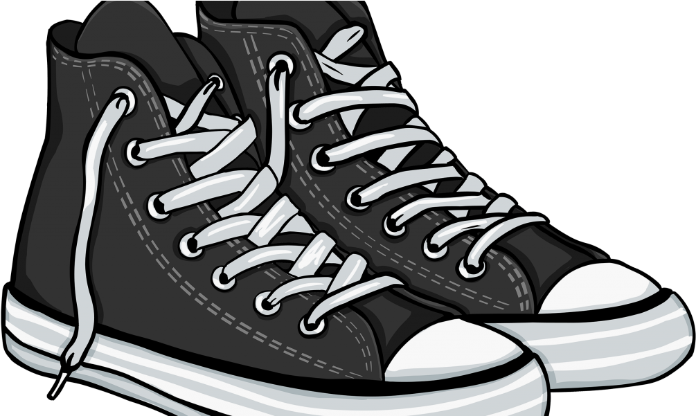Gym Shoes Clipart Transparent (1024x600), Png Download