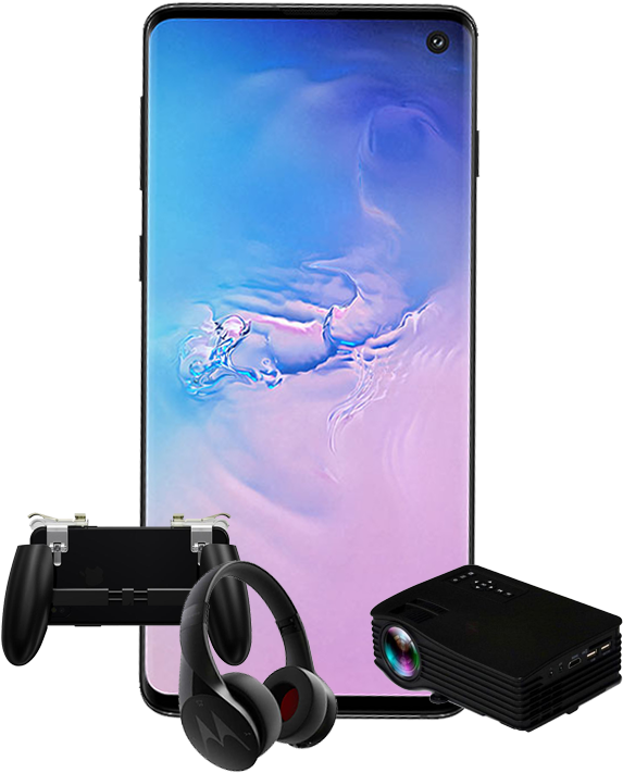 Galaxy S10 The Gamer (600x800), Png Download