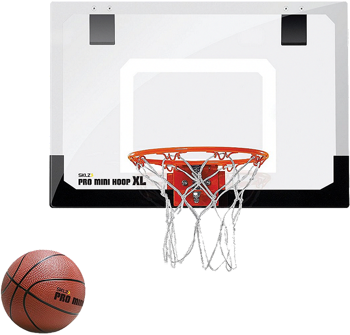 An Indoor Basketball Hoop With The Look, Function And - Sklz Pro Mini Hoop (800x800), Png Download