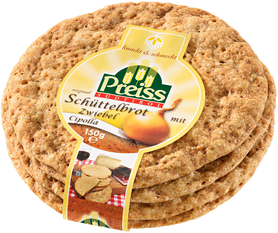 Crisp Bread With Onion - Water Biscuit (1000x1000), Png Download