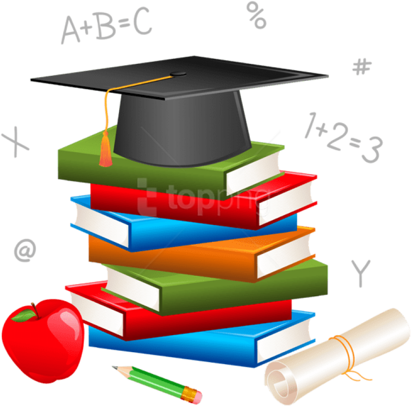 Free Png Download School Decor Clipart Png Photo Png - Education Clipart Png (850x833), Png Download