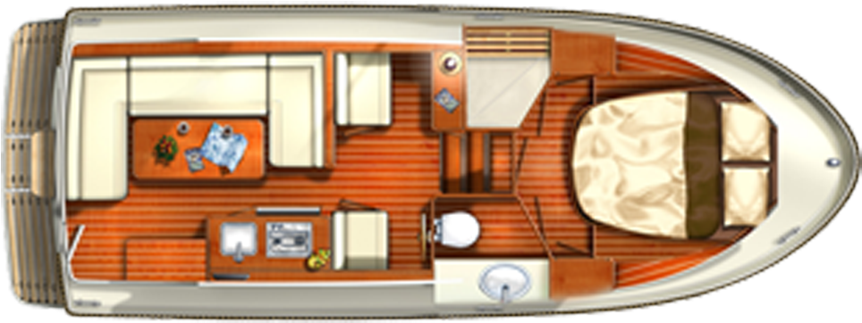 9 Scf Plan - Linssen Grand Sturdy 25.9 (1000x394), Png Download