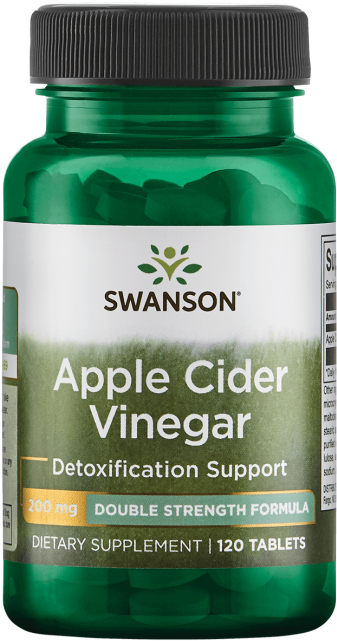 Swanson Apple Cider Vinegar - Swanson Melatonin 3mg (650x650), Png Download